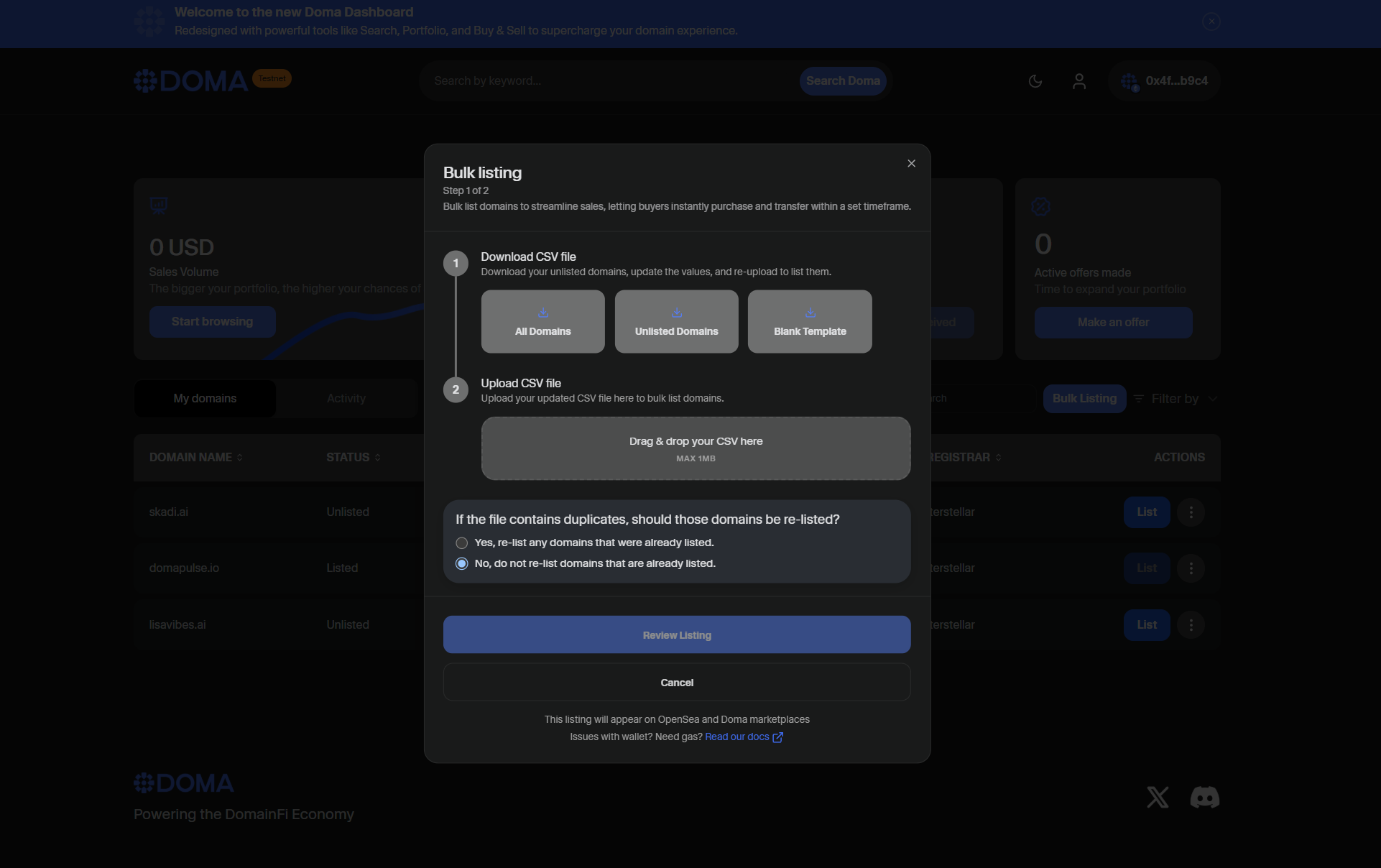 Doma Weekly: Domains Go Liquid