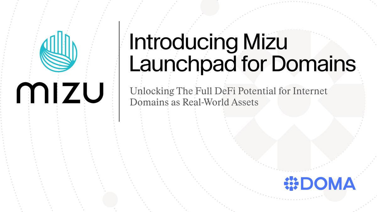 Introducing Mizu Launchpad for Domains