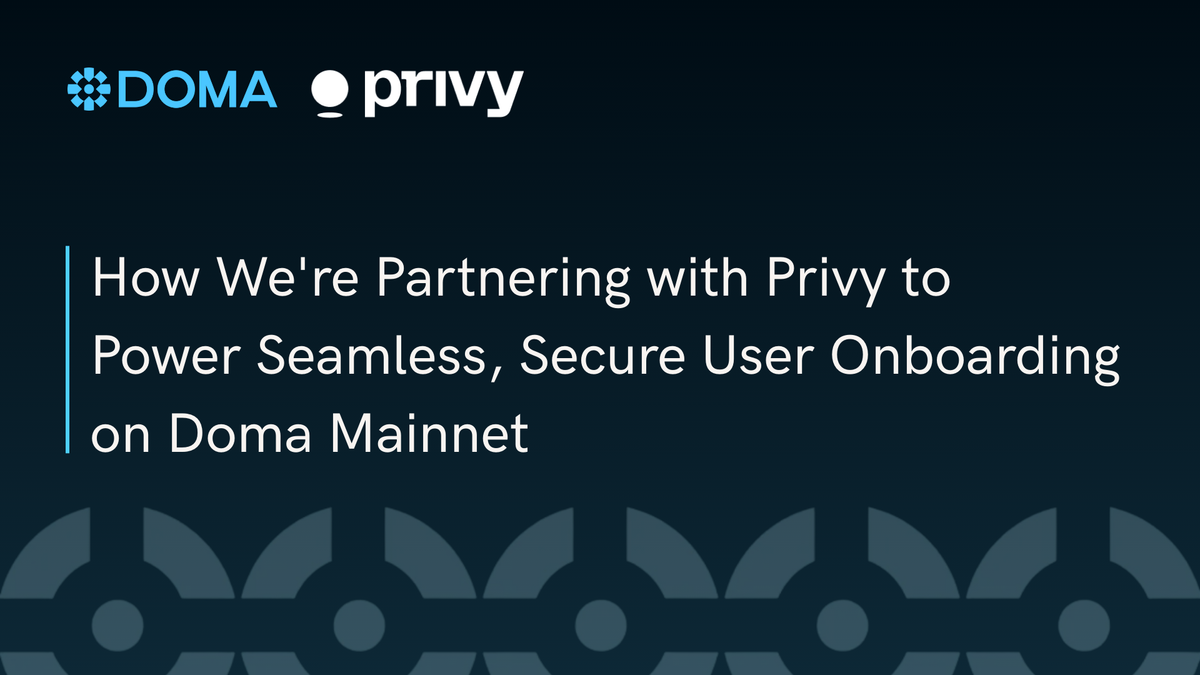 How We're Partnering with Privy to Power Seamless, Secure User Onboarding on Mainnet