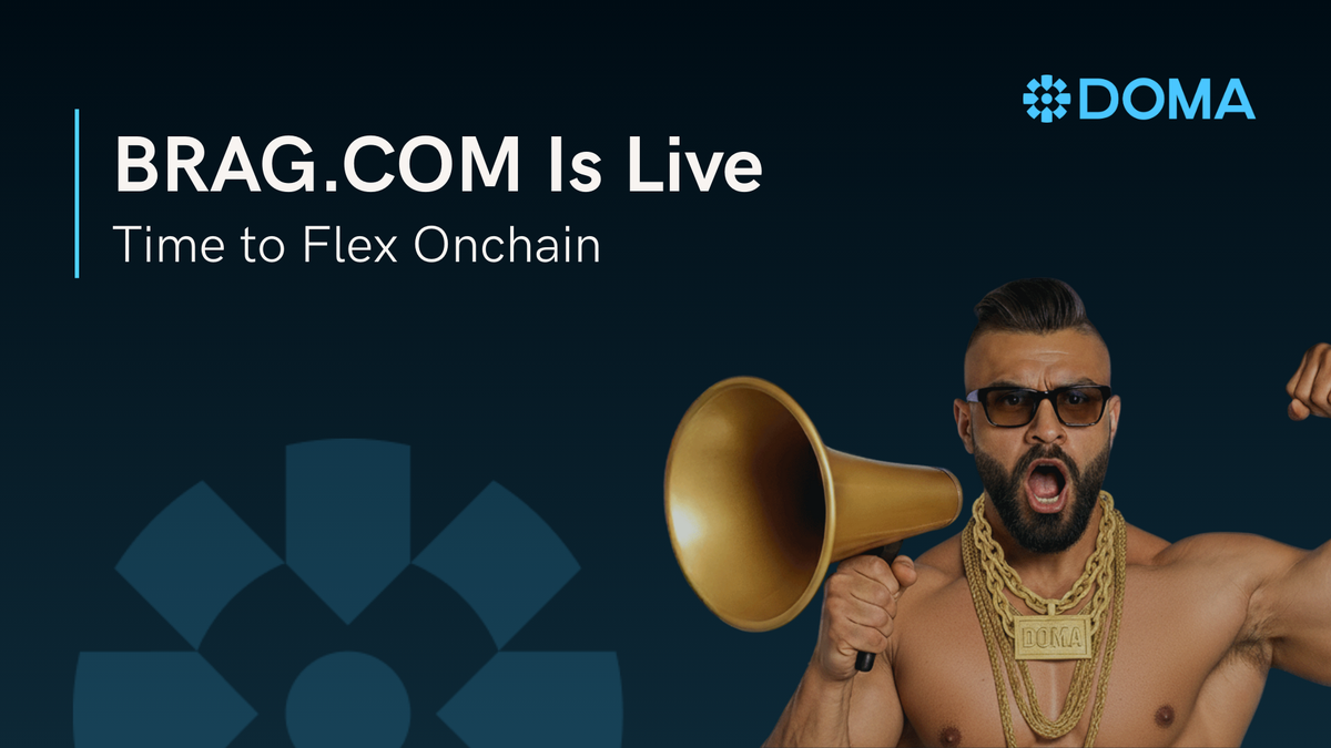 BRAG.COM Is Live: Time to Flex Onchain