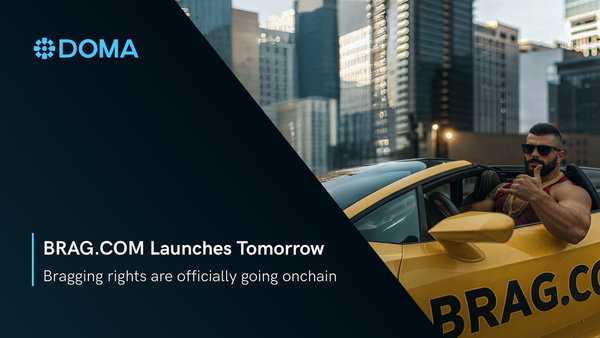 BRAG.COM Launches Tomorrow: Bragging rights are officially going onchain.